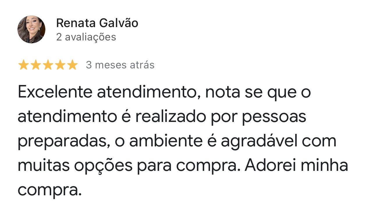 Avaliação de cliente da Cavas no Google